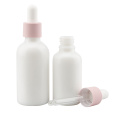Procelain White Empty Face Serume Liquid Foundation Bottle Custom 30ml Glass Bottles with Box